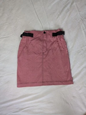 Vintage Spirit Kids Pink Star Denim Pencil Skirt Size 10 - Image 1 of 4