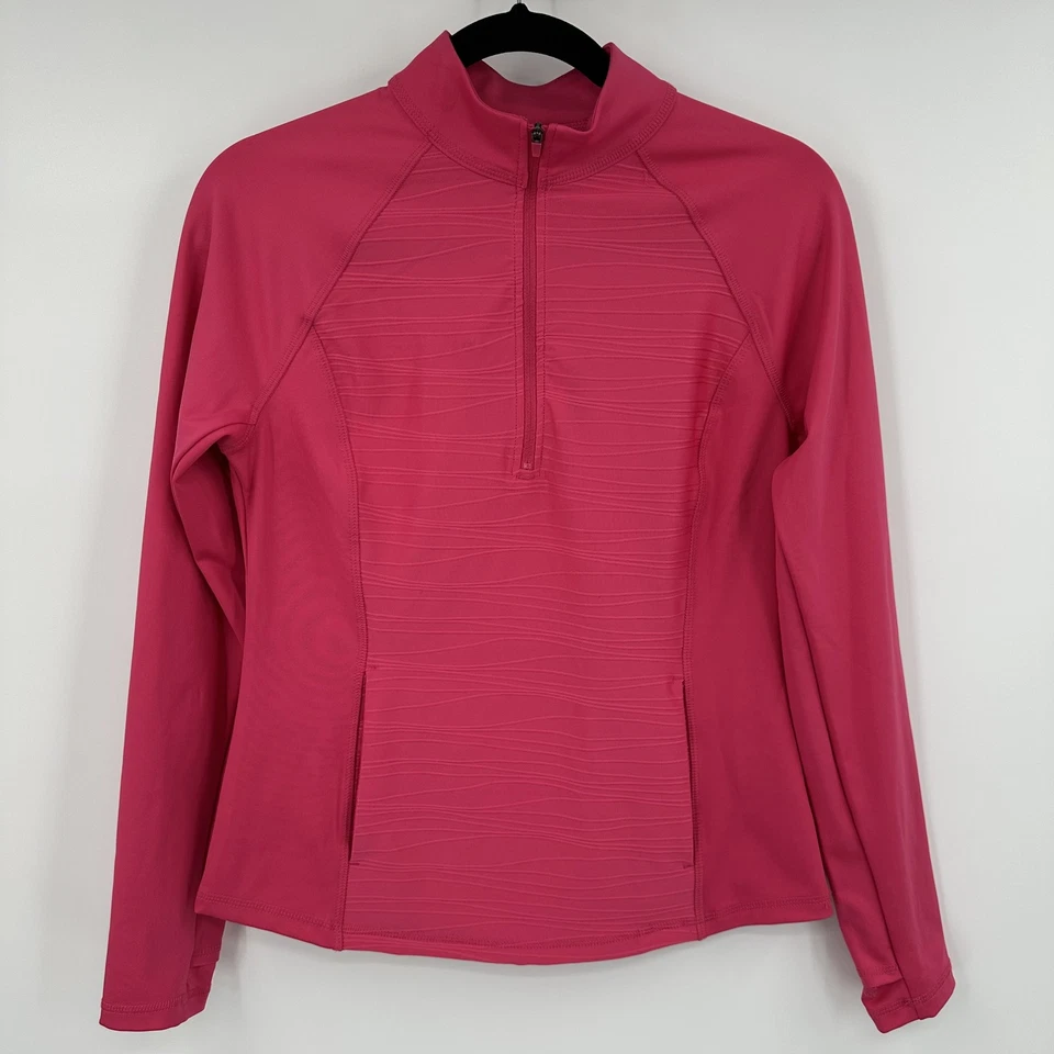 Tommy Bahama Pullover Womens Small 1/2 Zip Stretch Athletic Top Everyday Active - Image 1 of 4