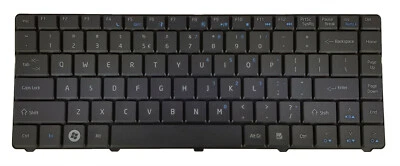 NOVO TECLADO GENUÍNO EMACHINES D525 D725 EUA - Imagem 1 de 2