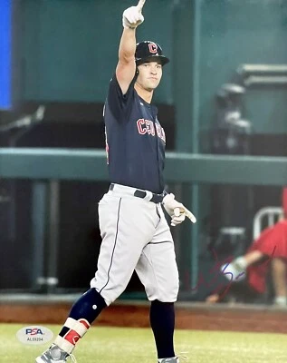 Will Brennan Signed Autographed Cleveland Guardians 8x10 Photo PSA/DNA - Image 1 of 2