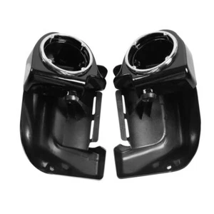 6.5" Speaker Box Pods Lower Vented Leg Fairings Fit For Harley Touring 1983-2013 - Picture 1 of 11