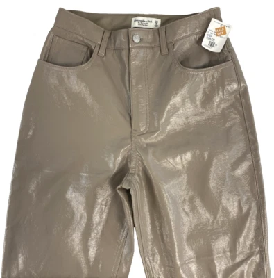 Abercrombie & Fitch Womens Ultra High Rise 90s Straight Curve Love New 28/6 Long - Image 1 of 4