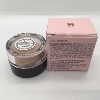 Sombra y delineador en gel Avon Rendez-Vous en DORADO D’OR 0,22 OZ. - Descontinuado Difícil de encontrar Foto 1 de 4