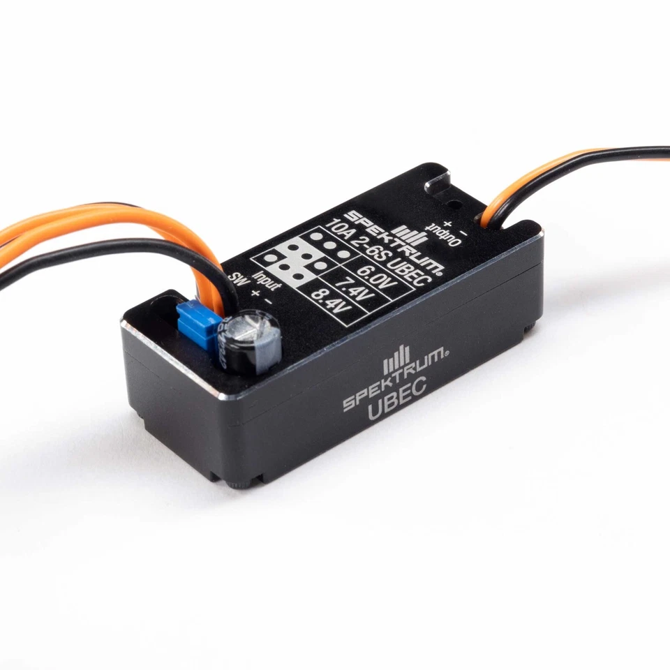 Spektrum 10 Amp 2-6S Adjustable UBEC BEC Battery Eliminating Circuit SPMX-1016 - Image 1 of 1