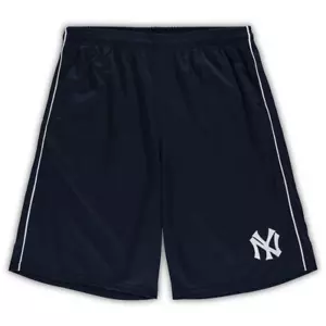 New York Yankees Shorts MLB Blue & White Fanatics Mesh Shorts - New - Picture 1 of 2