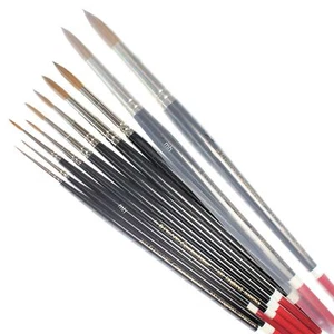 Pro Arte Series 100 Series 100 Connoisseur Round watercolour paint brush sable - Picture 1 of 14