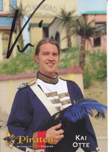 Kai OTTE - dt. Actor, Piratas Openair 2019, Autógrafo Original! - Imagen 1 de 1