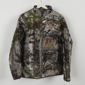 Mossy Oak Jacket Men's Medium Insulated Puffer Camo Break Up Country Winter - Picture 1 of 16