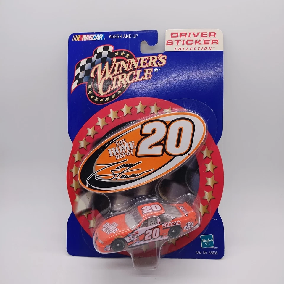 Winner's Circle 2000 #20 Tony Stewart Home DEPOT Pontiac Sticker Die-cast 1 64