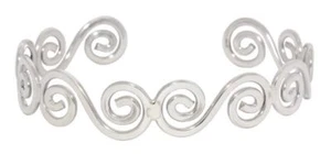 Bracciale Idalia Spirals Argento Gioielli Gotici - NUOVO - Foto 1 di 1