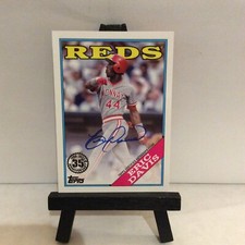 2023 Topps Update - Eric Davis - 1988 Topps On Card Auto REDS