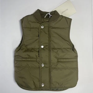 Chaleco Acolchado Liewood Niños 3M-10Y Verde Caqui Allison Resistente al Agua Viento Nuevo con Etiquetas - Imagen 1 de 11