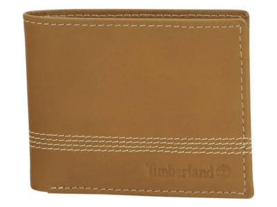 Timberland Hombre Nublado Cuádruple Cuero Genuino Doble Cartera Foto 1 de 4