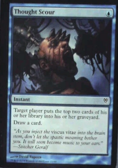 Thought Scour - Duel Decks: Jace vs. Vraska: #21, Magic: The Gathering Nm R27 - Image 1 of 1