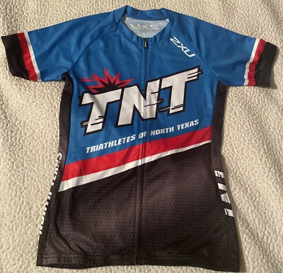2XU TNT Triathletes Of North Texas Ladies Youth Cycling Top - Size S - Image 1 of 4