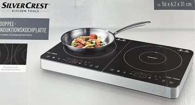 Silvercrest Doppelinduktionskochplatte SDI 3500 E1 Induktion Herdplatte