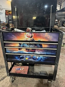 Tool Box Graphics /Decals Fits Tool Truck Trolley Tool Box - Picture 1 of 1