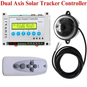 LCD Dual Axis Solar Tracking Tracker Controller for Solar Panel System Sun Track - Picture 1 of 12