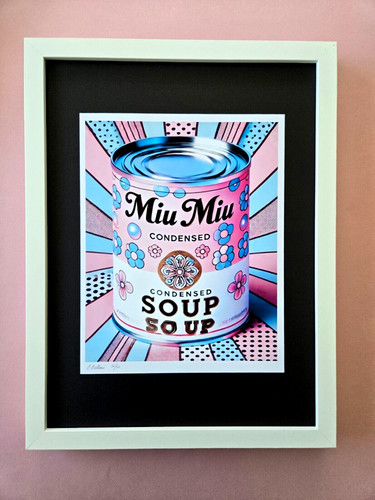 ?CHIARA BELLINI + ZUPPA MIU MIU firmata a mano stampa autentica LtdEd COA