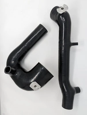 Polaris RZR Turbo XP,XP4 Black Silicone Intake and Charge COMBO!!! Samedayship - Image 1 of 2