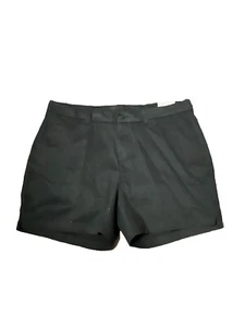 NWT! Magellan Women’s Outdoor 5” Inseam Happy Camper Short Caviar Black Sz 18 - Picture 1 of 2