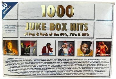 1000 JUKE BOX HITS of Pop & Rock of the 60‘s, 70‘s & 80‘s - Bild 1 von 4