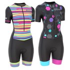 Sikma Women’s Cycling Skinsuit Gel Padded One Piece Quick Dry Breathable