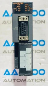 1PC Mitsubishi QJ71C24N PLC Communication Module QJ71C24N-R2 - Picture 1 of 8