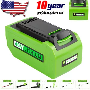 29472 For Greenworks 40V 7.0Ah Lithium G-MAX Battery 29462 29482 29252 2901319   - Picture 1 of 9