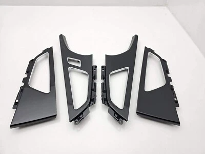 AUDI Q7 2017 2018 2019 - KIT DE MOLDURA DE INSERCIÓN DE PANEL DE PUERTA FABRICANTE DE EQUIPOS ORIGINALES NEGRO Foto 1 de 4