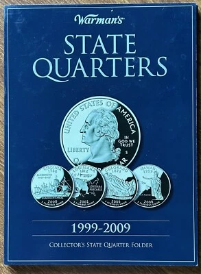 U.S. Complete State and Territories Quarter Set 1999 - 2009 Warman's folder - Image 1 of 4