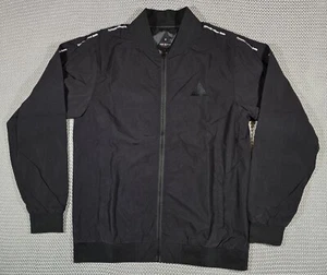 Kidsuper Studios X Vercel Jacket Men Sz M Black Full Zip Nylon Pockets - Picture 1 of 12