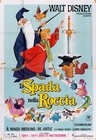 LA SPADA NELLA ROCCIA - WALT DISNEY---MANIFESTO CINEMA