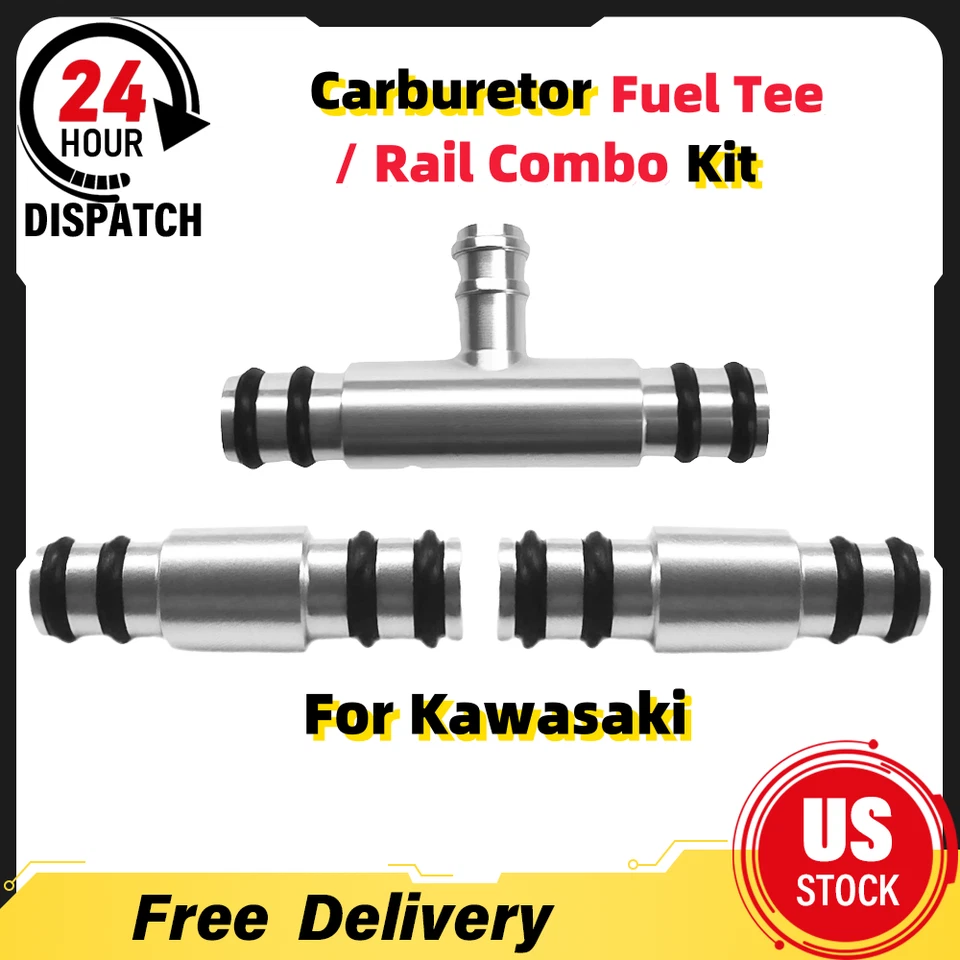 Kit combinado de carburador/carril para Kawasaki KZ1000 KZ650 CSR 1977-1983   Foto 1 de 4