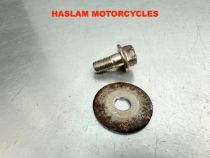 Honda CBR600 RR Kettenradschraube und Unterlegscheibe vorne 2009 bis 2016 Original - Bild 1 von 2