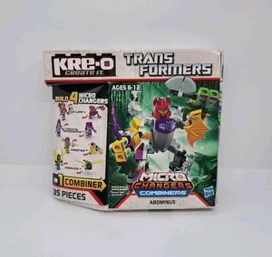 Transformers Kre-O Create It Abominus Micro Changers Combiners Hasbro NEW - Picture 1 of 6
