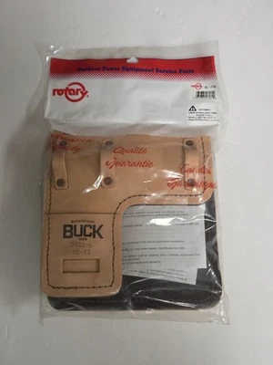 Buckingham - Almohadilla de escalador de cuero en forma de L con lazos exteriores para correas para las piernas - 3122 Foto 1 de 3