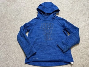 Nike Hoodie Sweatshirt Just Do It Kids Small Blue 4 5 Years Old - Picture 1 of 7