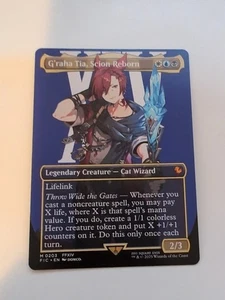 G'raha Tia, Scion Reborn (Borderless 203) - NM - MTG FINAL FANTASY - Picture 1 of 2