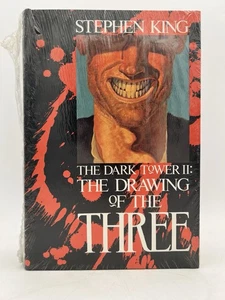 Dark Tower II Drawing of The Three Stephen King First Edition Grant 1987 Sealed - Picture 1 of 15