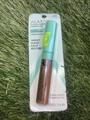 Corrector de acné y manchas Almay Clear Complexion maquillaje ácido salicílico 600 oscuro Foto 1 de 2
