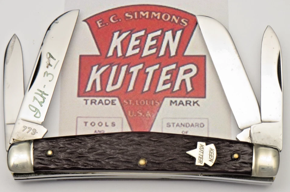 Vintage 1950's KEEN KUTTER Medium Four Blade Congress Knife - Unused Near Mint - Image 1 of 4