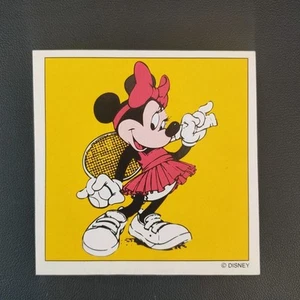 Mickey Toontown Disneyland Vintage Sticker Minnie Mouse - Imagen 1 de 2