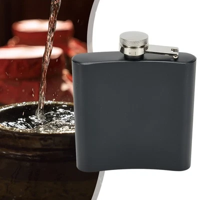 Hip Flask 6/8oz Hunting Large Capacity Replacement Tailgating Accessories - Image 1 of 4