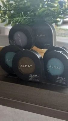 Lot Of 6 Almay Shadow Softies Eye Shadow Sea Blue Browns Lilac Purple - Image 1 of 4