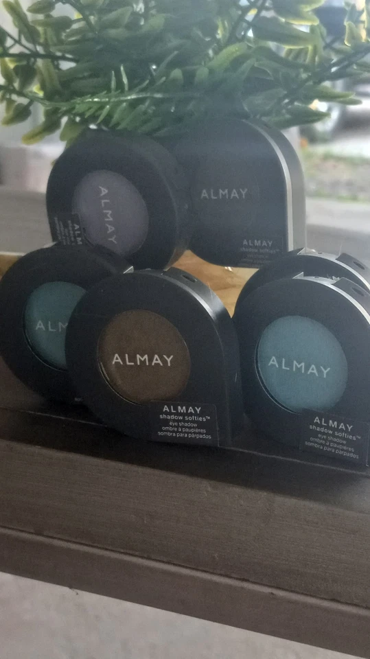Lot Of 6 Almay Shadow Softies Eye Shadow Sea Blue Browns Lilac Purple - Image 1 of 4