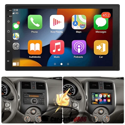 7'' Car Radio Stereo For Nissan Versa 2012-2019 Carplay Android 13 GPS Navi RDS - Изображение 1 из 4