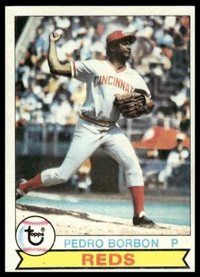 1979 Topps #326 Pedro Borbon Cincinnati Reds NM+ - Image 1 of 2