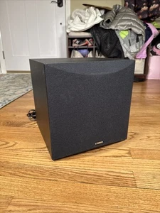 Yamaha NS-SW050BL 8" 100W Powered Stereo Subwoofer - Black - Picture 1 of 7
