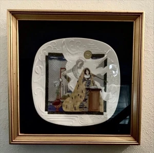 Framed Plate - Signed And Numbered By Eve Licea. - Picture 1 of 9